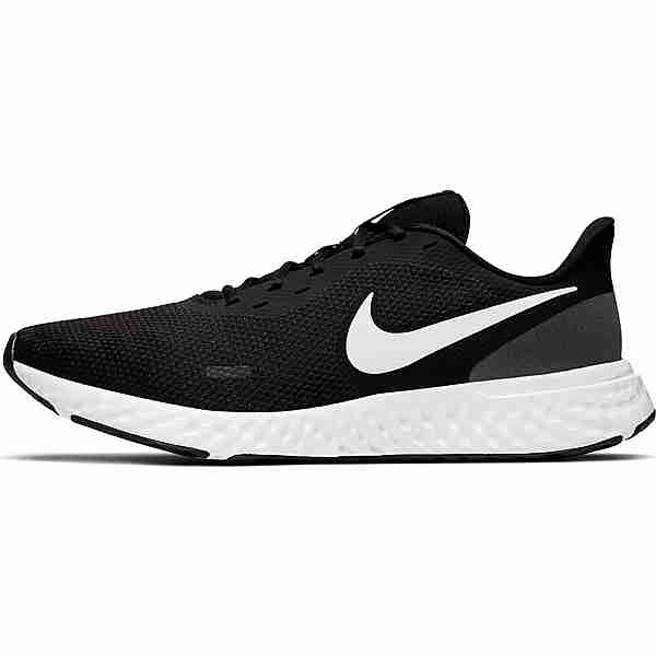 Nike Revolution 5 Laufschuhe Herren black-white-anthracite