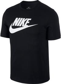 Nike NSW Icon Futura T-Shirt Herren - black-white