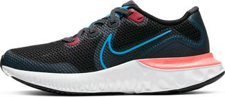 Nike Renew Run Laufschuhe Kinder black-laser blue-laser crimson