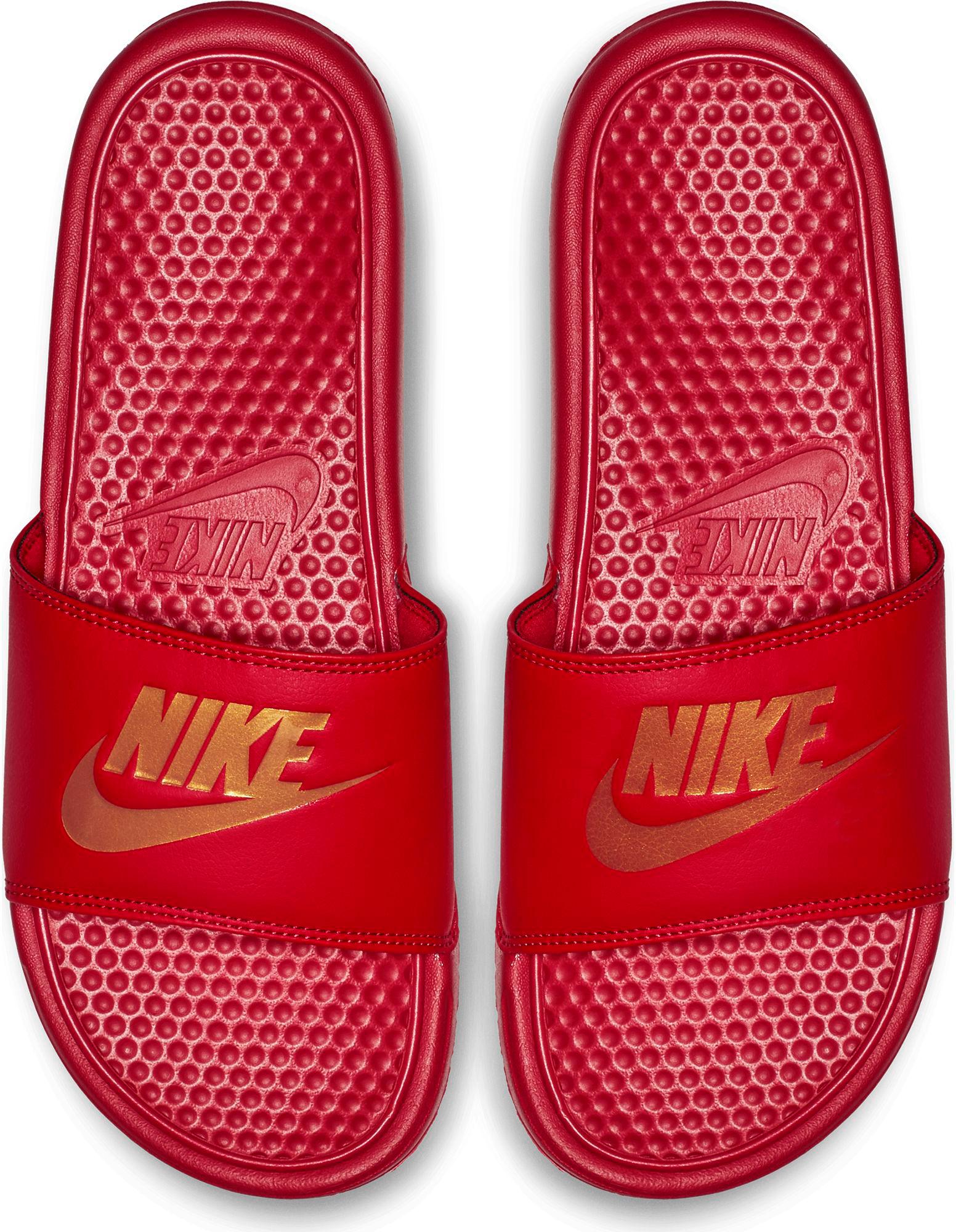 nike benassi jdi gold