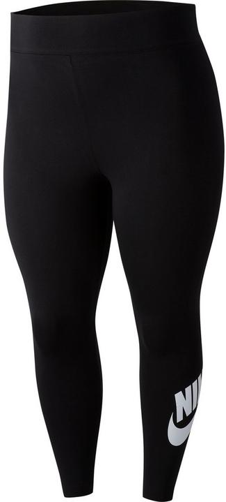 Nike Plus Size Tights Damen black-white