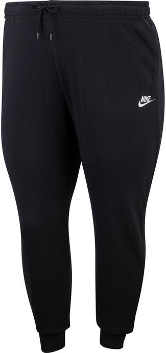 Nike Plus Size Sweathose Damen black-white