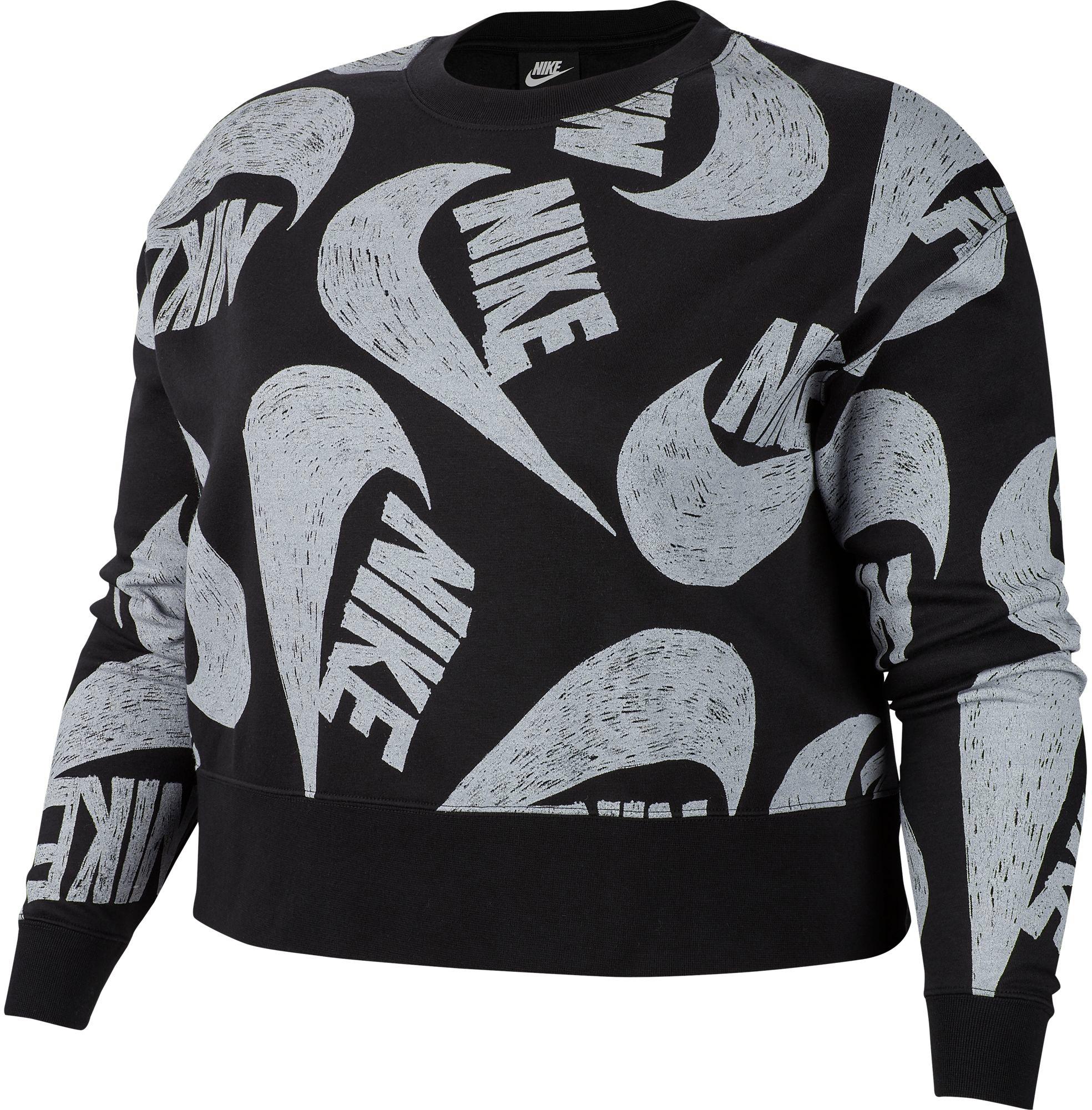 nike plus size sweatshirts