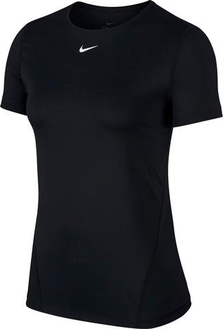 Nike Plus Size Funktionsshirt Damen black-white