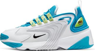 Nike Zoom 2K Sneaker Damen blue fury-black-white-limelight