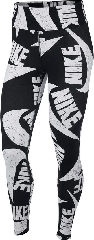 Nike NSW Icon Clash Leggings Damen black-white