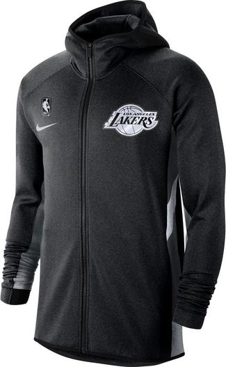 Nike Los Angeles Lakers Trainingsjacke Herren black heather-cool grey-white