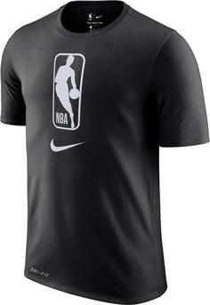 Nike NBA T-Shirt Herren black-white