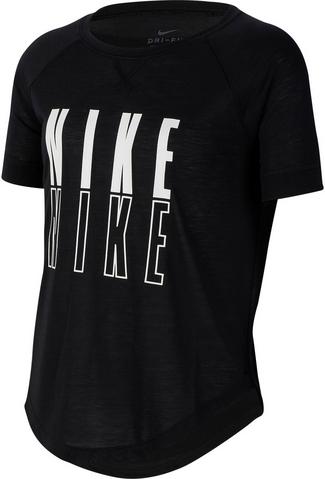 Nike Trophy Funktionsshirt Kinder black-white