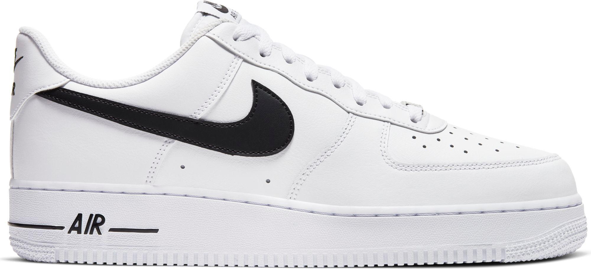 air forces white with black