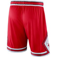 Rückansicht von Nike Chicago Bulls Basketball-Shorts Herren university red-white