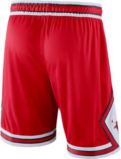 Rückansicht von Nike Chicago Bulls Basketball-Shorts Herren university red-white