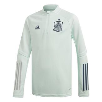 adidas Spanien Trainingsoberteil Sweatjacke Kinder Gr&uuml;n