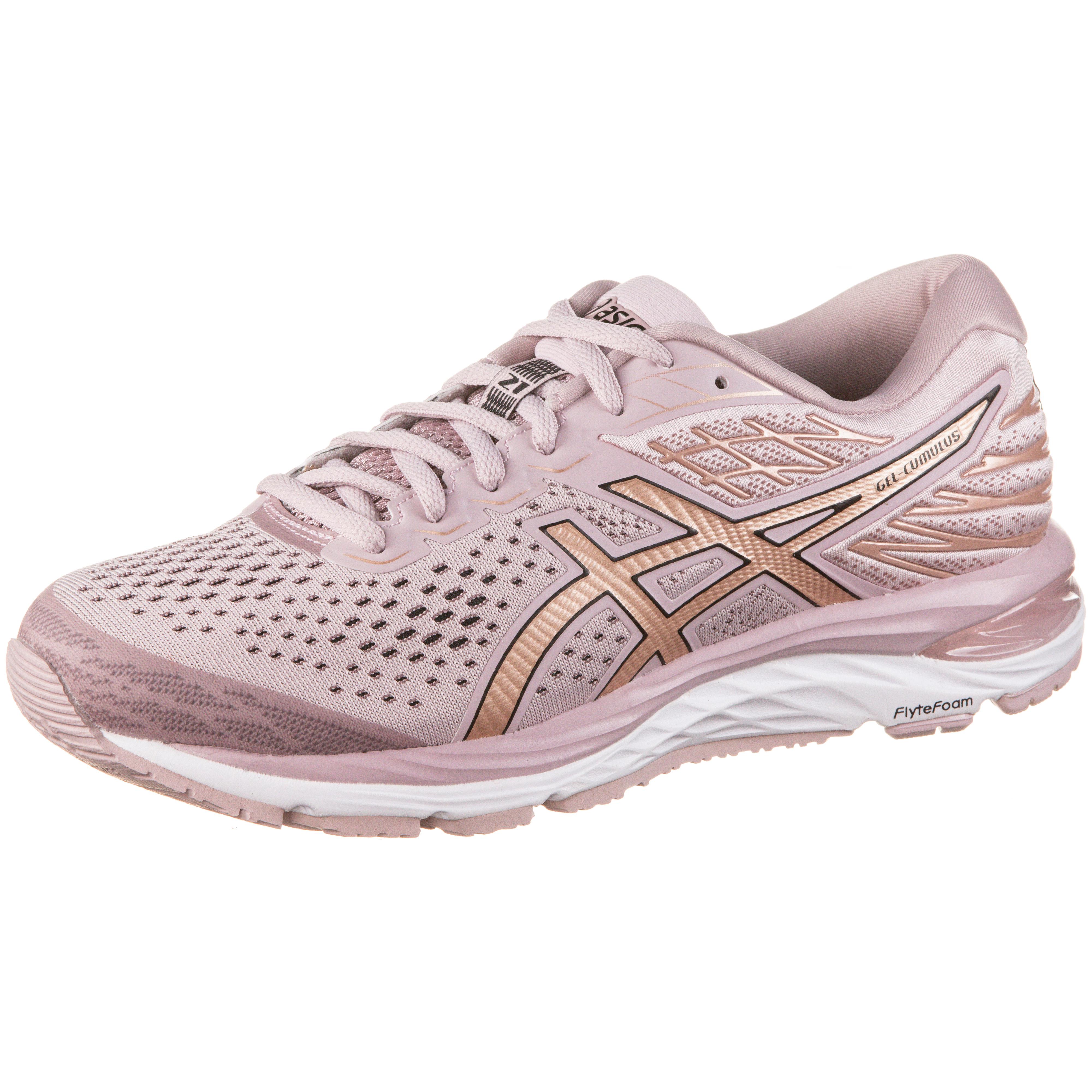 asics gel cumulus rosa