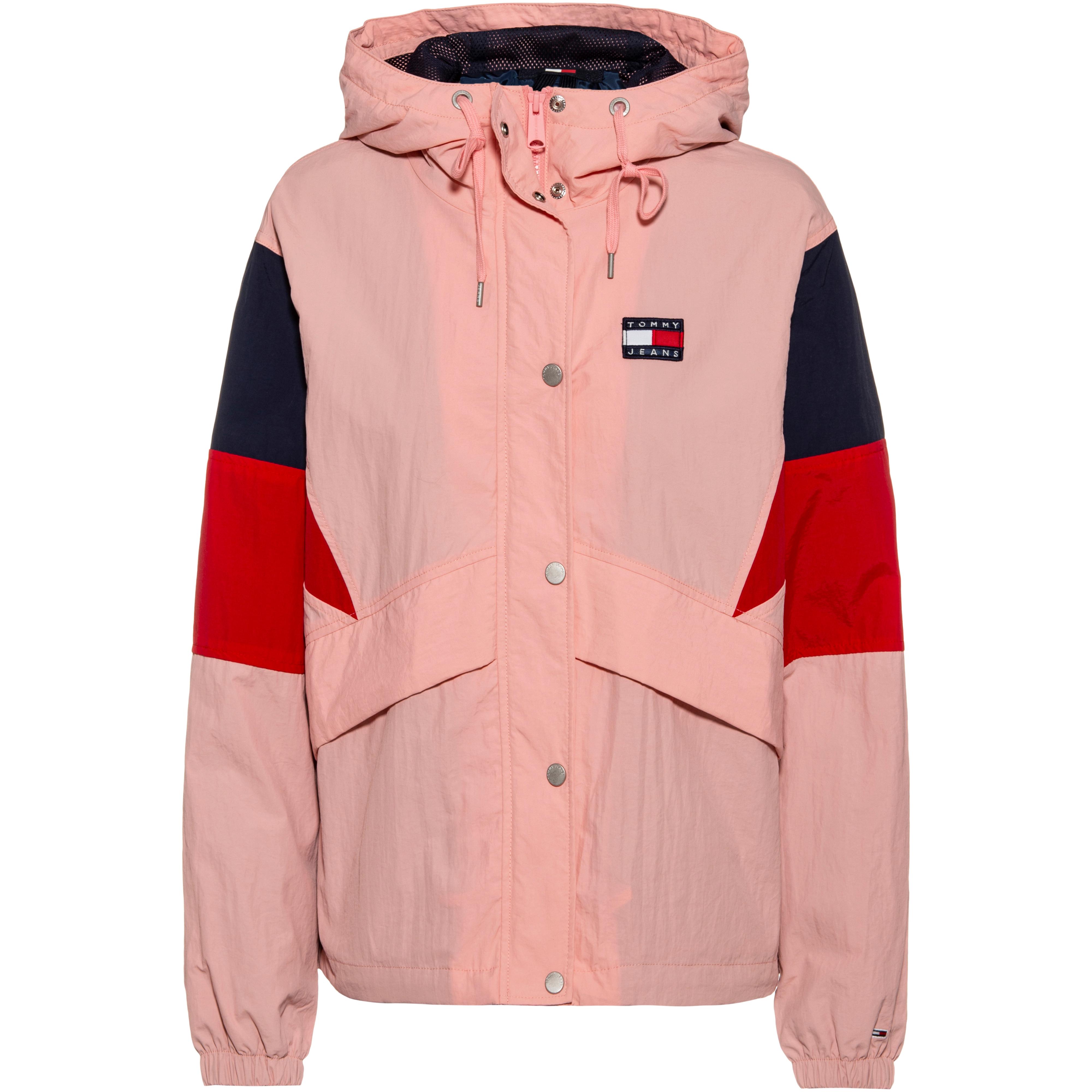 pink tommy hilfiger windbreaker