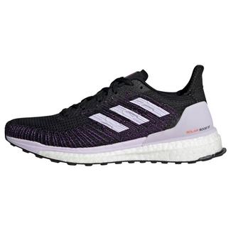 adidas Laufschuhe Damen Core Black / Purple Tint / Solar Red