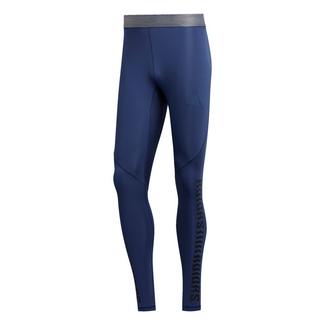 adidas Alphaskin Graphic lange Tight Tights Herren Blau