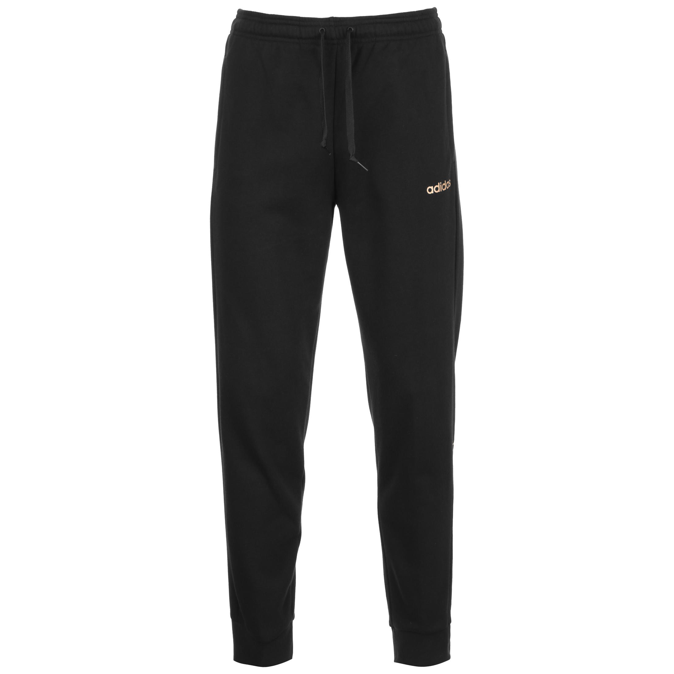 adidas anzug damen schwarz gold