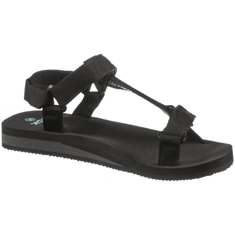 OCK OCK Karibik V Outdoorsandalen Damen - schwarz-t&uuml;rkis - 0 | SportScheck