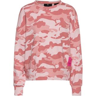 Calvin Klein Camo Story Sweatshirt Damen dusty pink camo