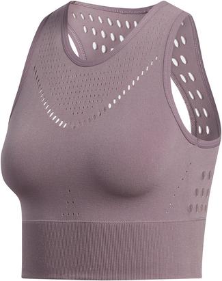 adidas Yoga Warpknit Croptop Damen legacy purple
