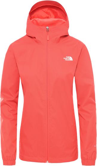 The North Face Quest Regenjacke Damen cayenne red black heather