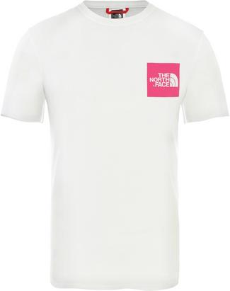 The North Face Fine T-Shirt Herren tnf white-mr. pink