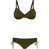 Maui Wowie Bikini Set Damen - olive