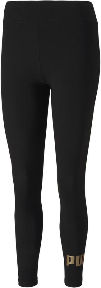 PUMA Essential Leggings Damen puma black-gold