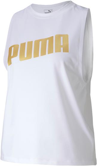 PUMA Metal Splash Funktionstank Damen puma white