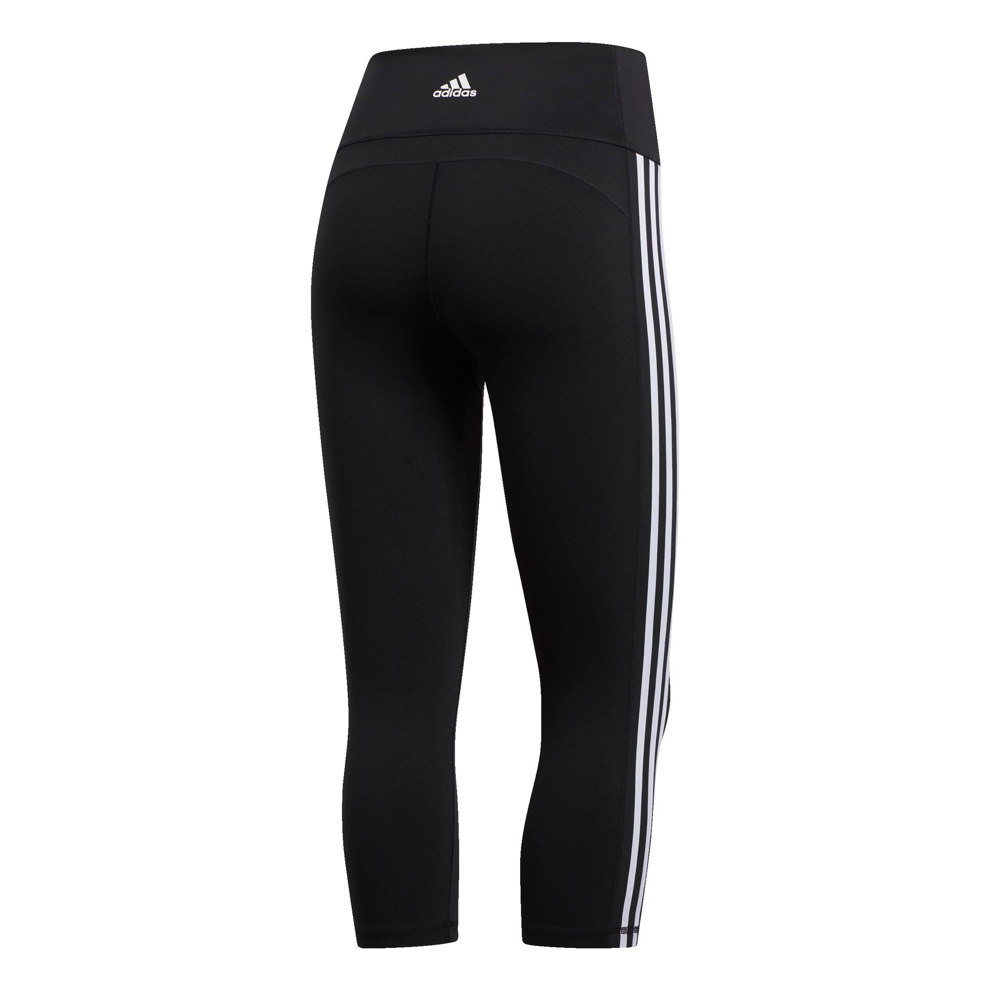 adidas leggings 3 streifen schwarz
