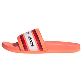 adidas FARM Rio Comfort Adilette Badelatschen Damen Signal Coral / Collegiate Burgundy / Cloud White