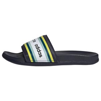 adidas FARM Rio Comfort Adilette Badelatschen Damen Legend Ink / Shock Yellow / Cloud White