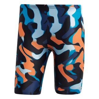 adidas Primeblue Jammer-Badehose Badeshorts Herren Gold