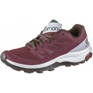 Salomon Outline Wanderschuhe Damen winetasting quarry green gables