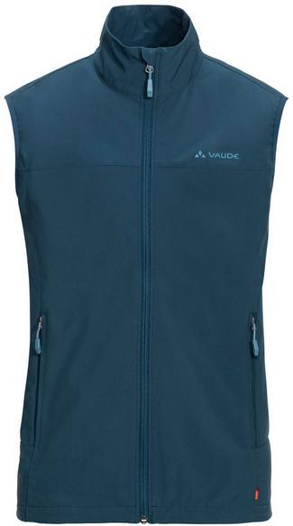 VAUDE Hurricane Softshell Weste Herren baltic sea