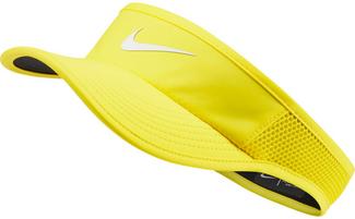 Nike Court AeroBill Visor Damen opti yellow-white