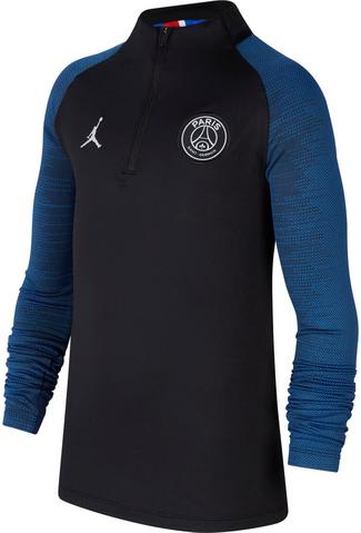 Nike Paris Saint-Germain Funktionsshirt Kinder black-hyper cobalt-white