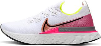 Nike React Infinity Run Laufschuhe Damen platinum tint-black-pink blast
