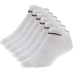 Nike Everyday Ltwt 6 Pack Freizeitsocken white-black