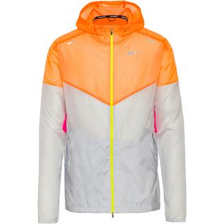 Nike Laufjacke Herren pure platinum-total orange-reflective silv