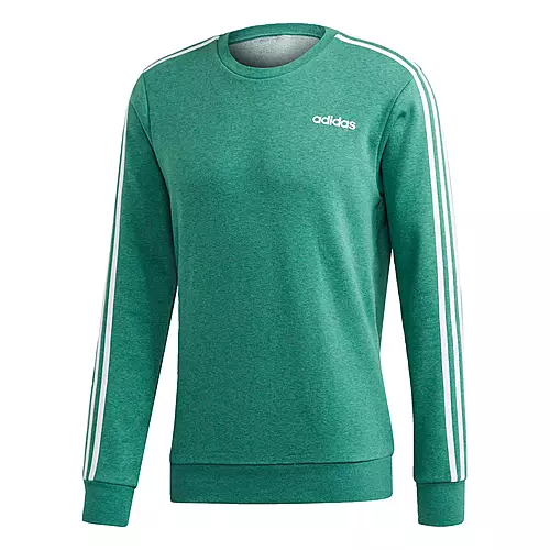 Adidas Essentials 3 Streifen Sweatshirt Sweatshirt Herren Colleg Green Mel White Im Online Shop Von Sportscheck Kaufen