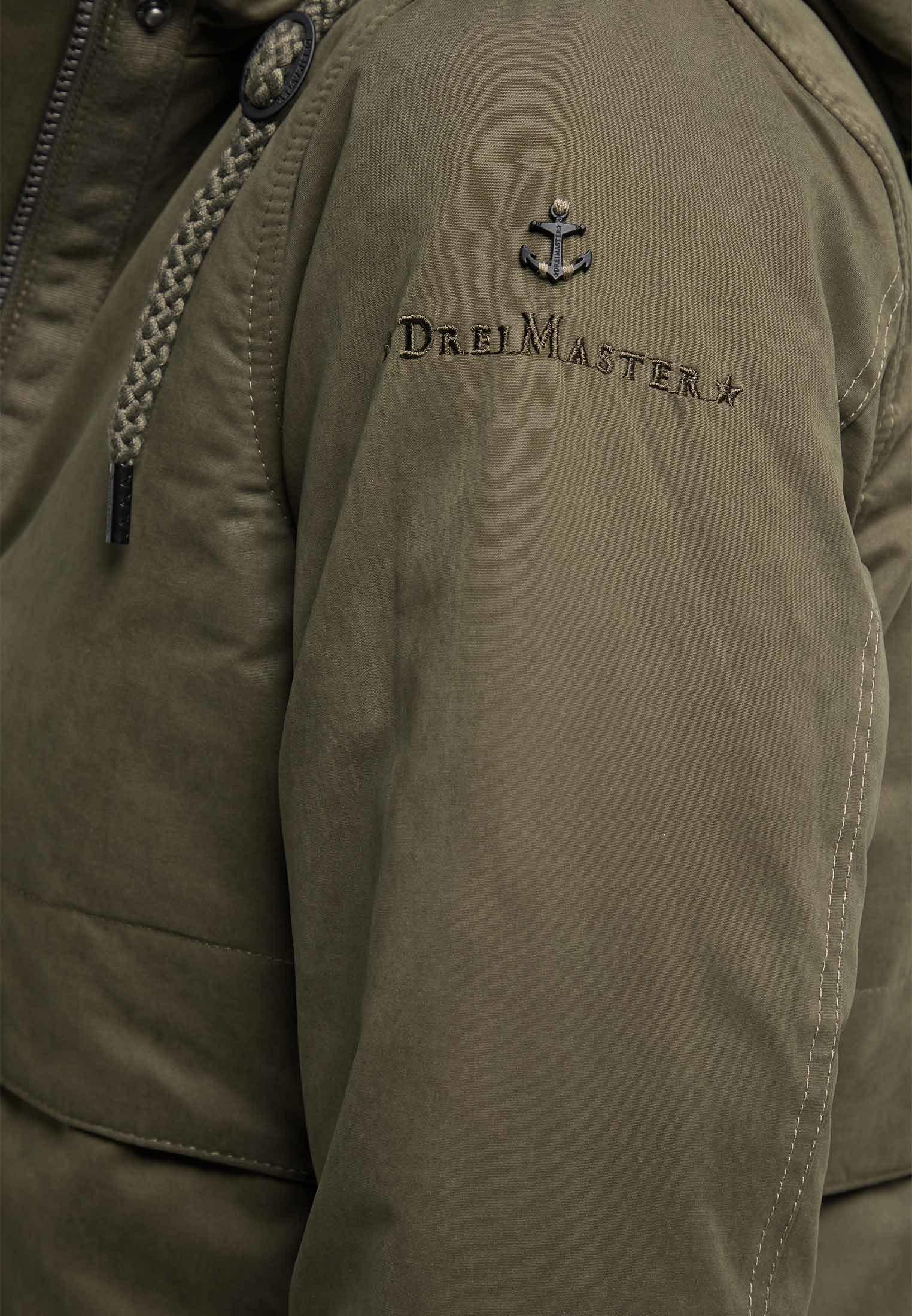 Dreimaster Parka Damen Militar Oliv Im Online Shop Von Sportscheck Kaufen