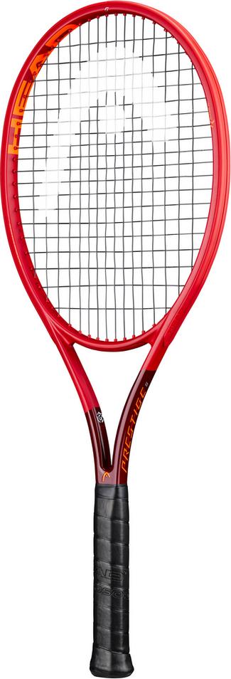 HEAD Prestige S Tennisschl&auml;ger rot-schwarz