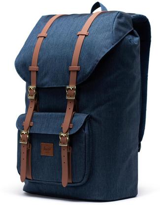 Herschel Rucksack Little America Daypack indigo denim crosshatch