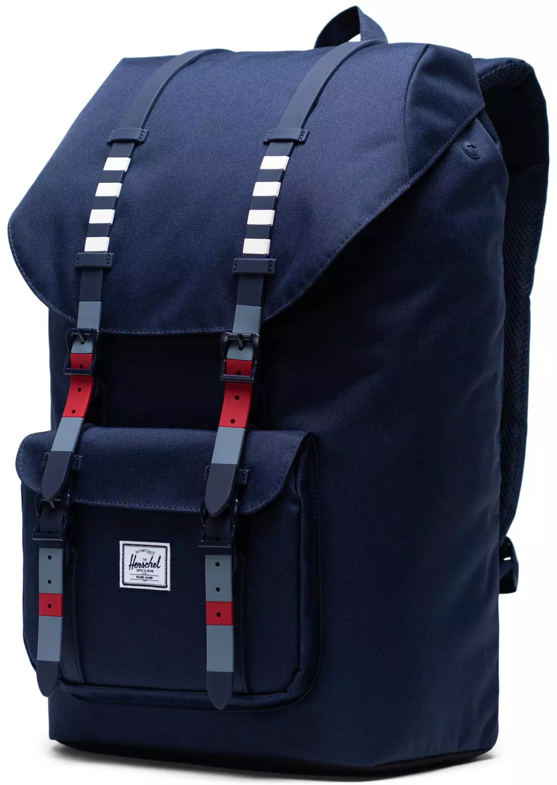 Herschel Little America Daypack Malibu Stripe Peacoat Im Online Shop Von Sportscheck Kaufen