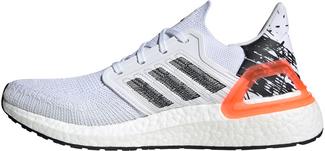adidas Ultraboost 20 Sneaker Herren ftwr white-core black-signal coral