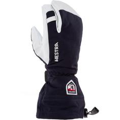 Hestra Army Leather Heli Ski 3 finger Skihandschuhe navy