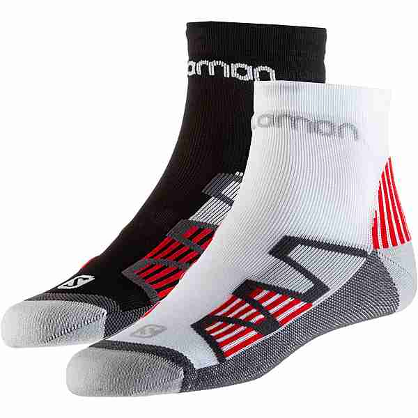 Salomon Socken black-red im Online kaufen von Shop white-red SportScheck