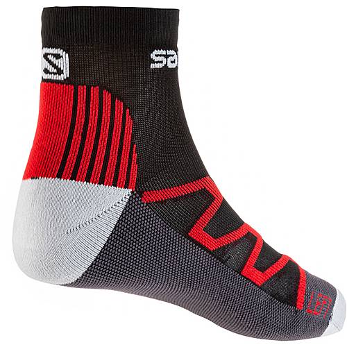 Salomon Socken black-red white-red im Online Shop von SportScheck kaufen